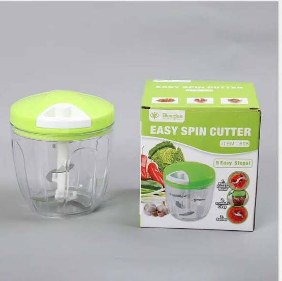 Easy Spin Cutter Multi-Functional Manual Food Chopper-Vegatable Cutter