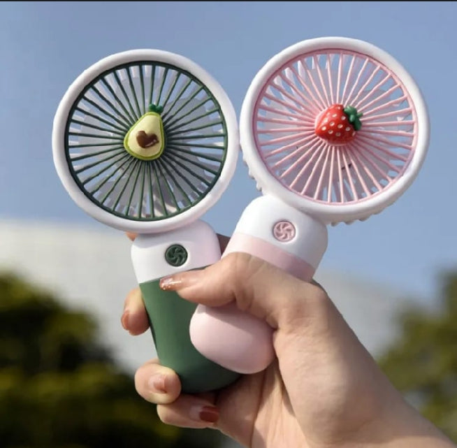 Mini Handheld Rechargeable Fan – Portable USB Cooling Fan for Travel & Home