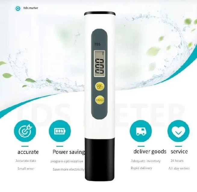 "ADVANCED™ TDS Meter – Water Quality & PPM Tester for Home, Pools & Aquariums"