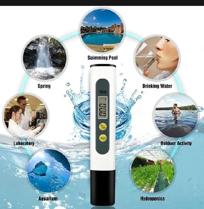 "ADVANCED™ TDS Meter – Water Quality & PPM Tester for Home, Pools & Aquariums"