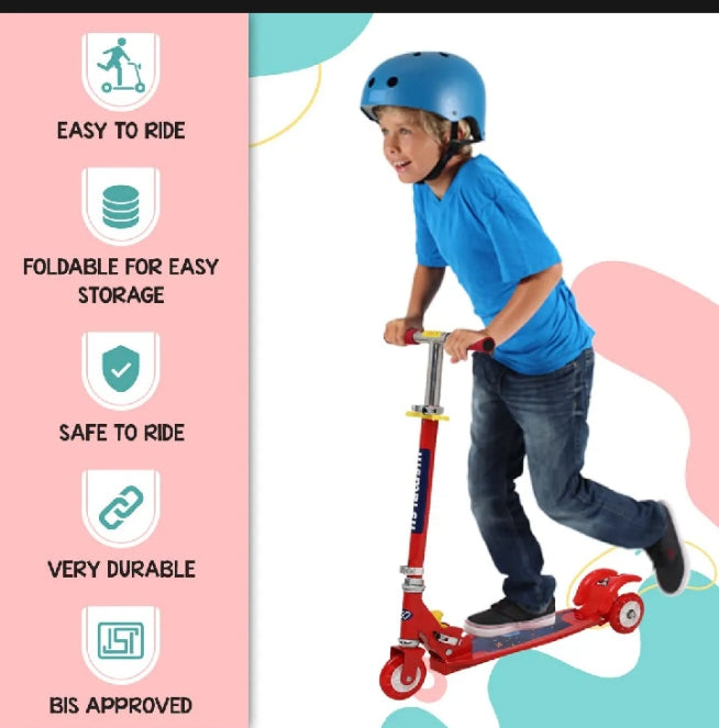 Scooty For Kids Adjustable 3 Wheel Kick Scooter Gifts For Toddlers Children Boys Girls