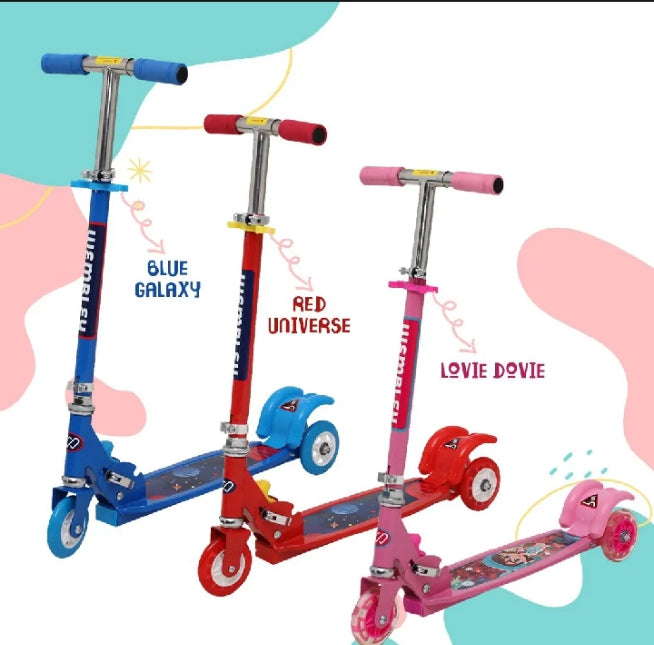 Scooty For Kids Adjustable 3 Wheel Kick Scooter Gifts For Toddlers Children Boys Girls