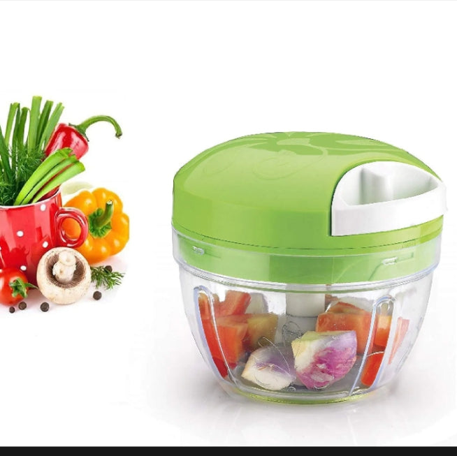 Easy Spin Cutter Multi-Functional Manual Food Chopper-Vegatable Cutter