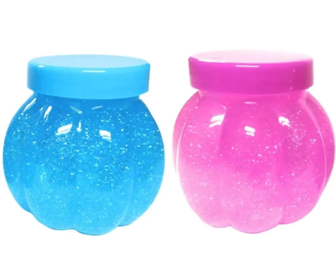 Pack of 6 Magic Crystal Soft Slime for Kids – Fluffy & Non-Toxic Sensory Play