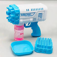 Bazooka Bubble Gun for Kids – 36 Holes Bubble Machine Toy