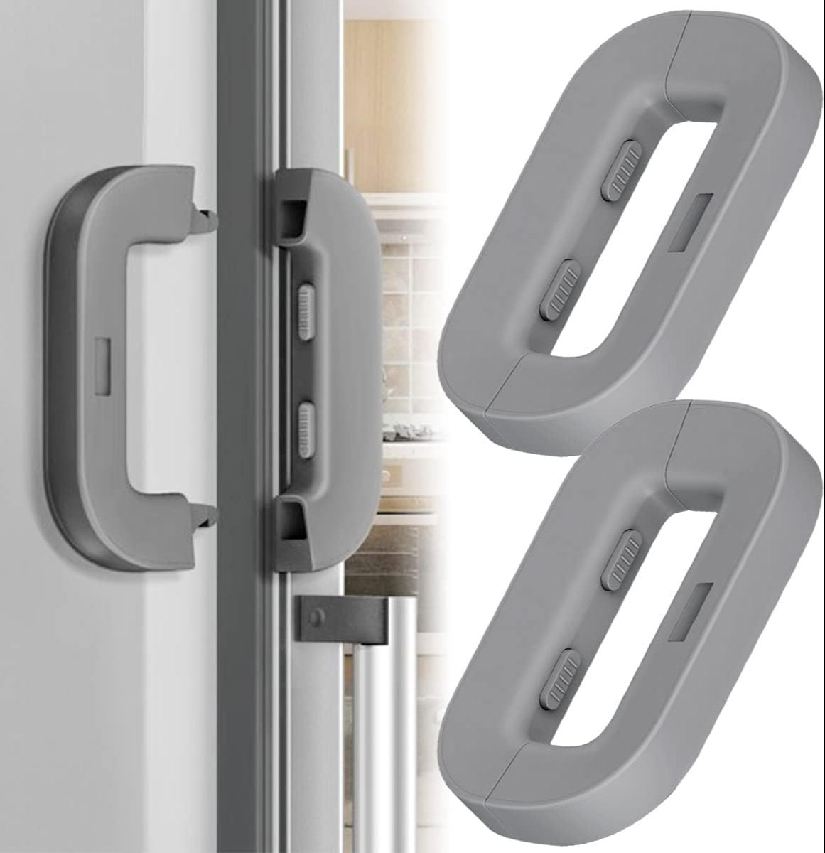 Premium Quality Fridge Lock – Adhesive Refrigerator Door Lock for Baby Safety & Food Protection