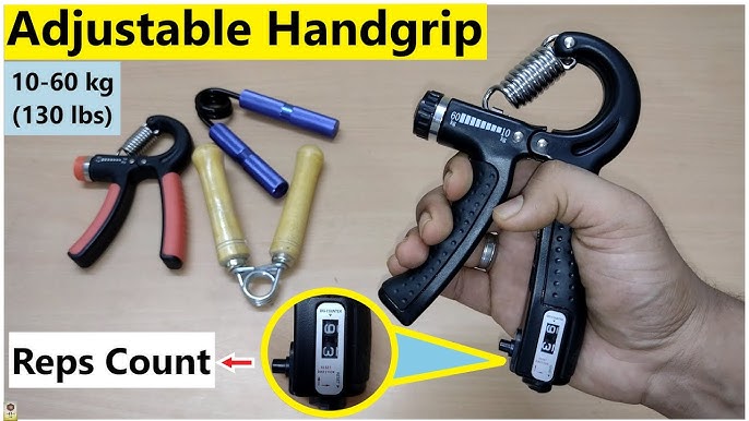 Grip Strength Trainer for Forearm, Wrist & Finger Exercise