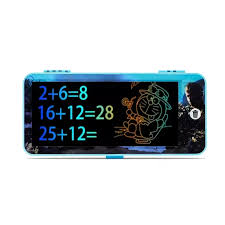 Multifunctional LCD Writing Tablet with Pencil Case – 2-in-1 Stationery Box for Kids