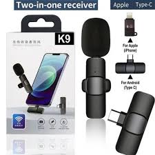Wireless Microphone for iPhone, Android, Podcast & Vlogging